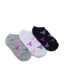 Medias Trip Tricolor Estamp Tripack