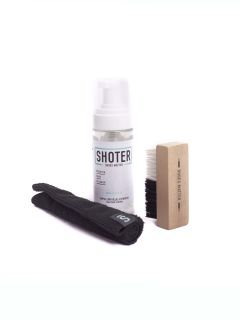 Kit Shoter Espuma Limpiadora Cepillo Paño
