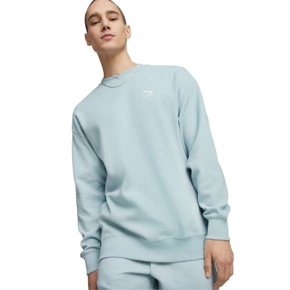 Buzo Puma Classics Waffle Crew Sportstyle