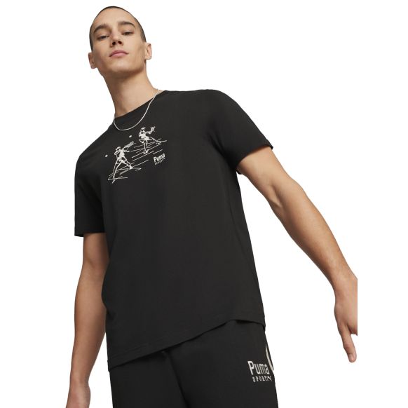 Remera Puma Team Graphic Sportstyle