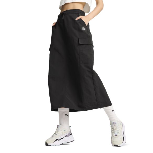 Pollera Puma Downtown Cargo Midi Sportstyle