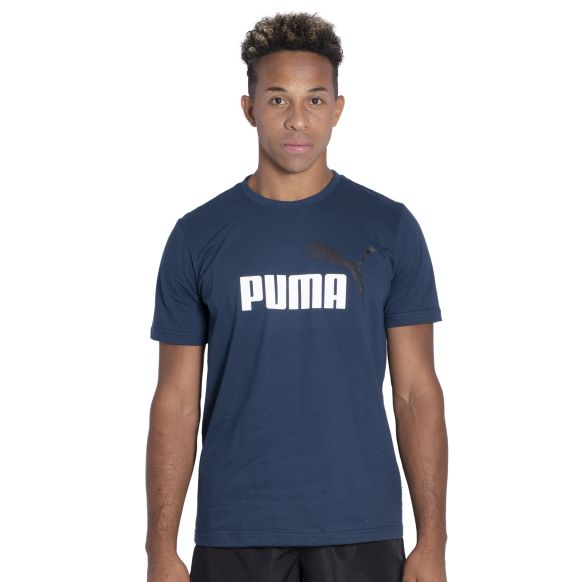 Remera Puma Essentials+ Colorblock Logo Sportstyle