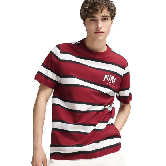 Remera Puma Squad Stripe Sportstyle