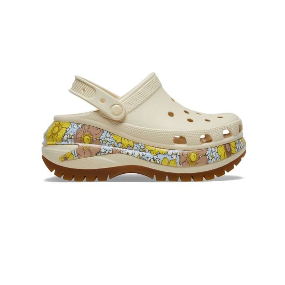 Zuecos Crocs Mega Crush Retro Floral