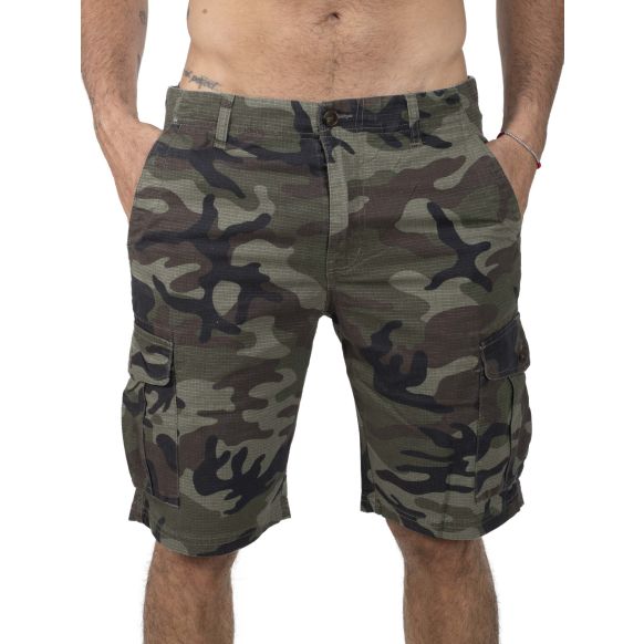 Bermuda Quiksilver Crucial Battle Cargo Camo