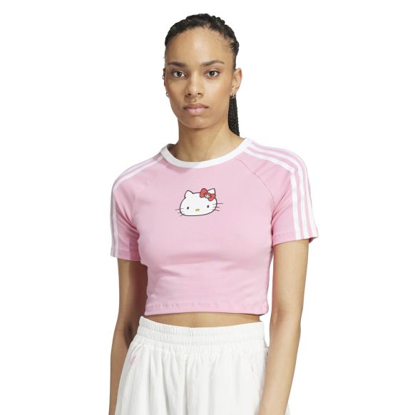 Remera Adidas Originals Hello Kitty 3 Stripes Baby