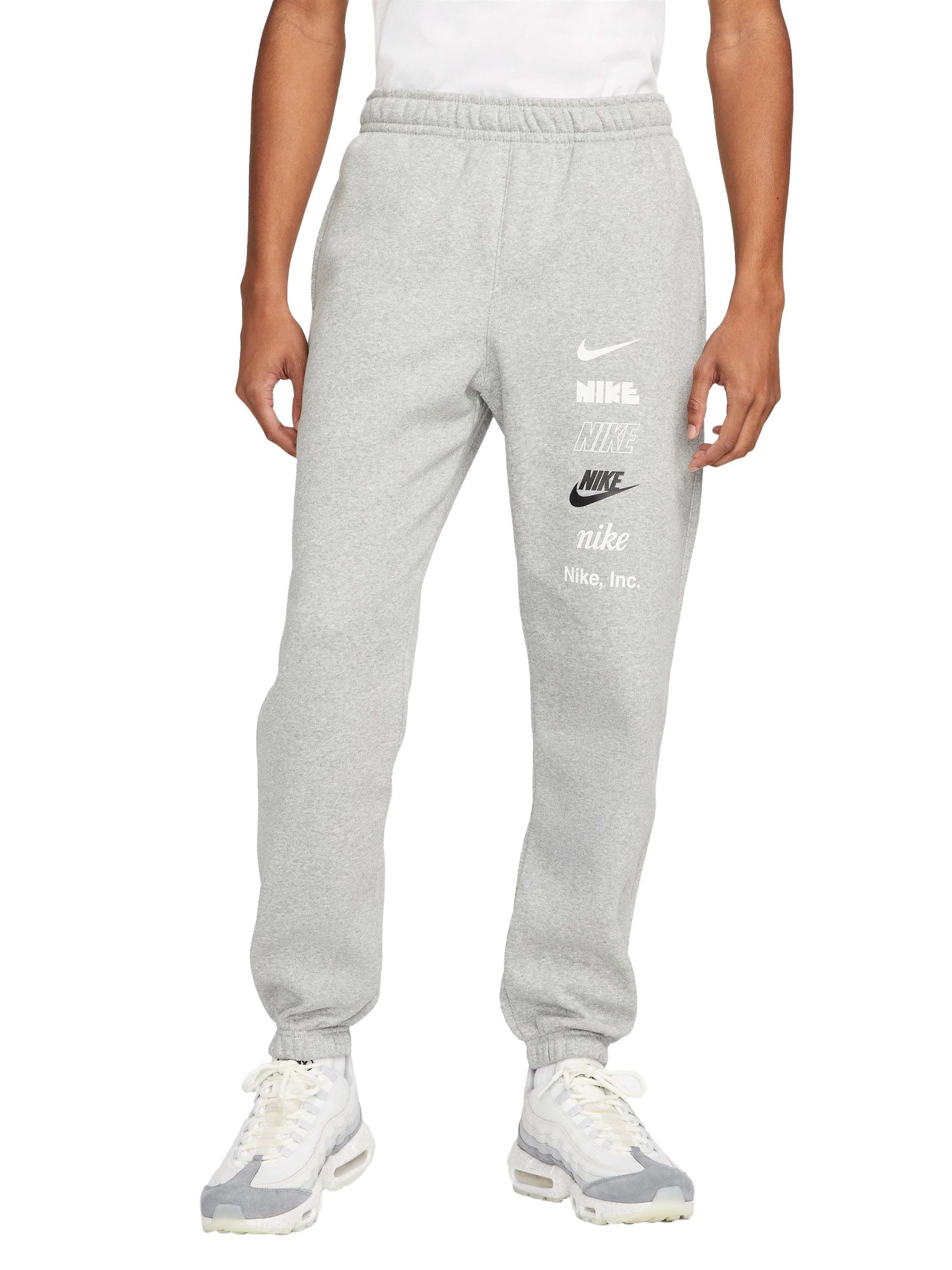 pantalon nike club gris