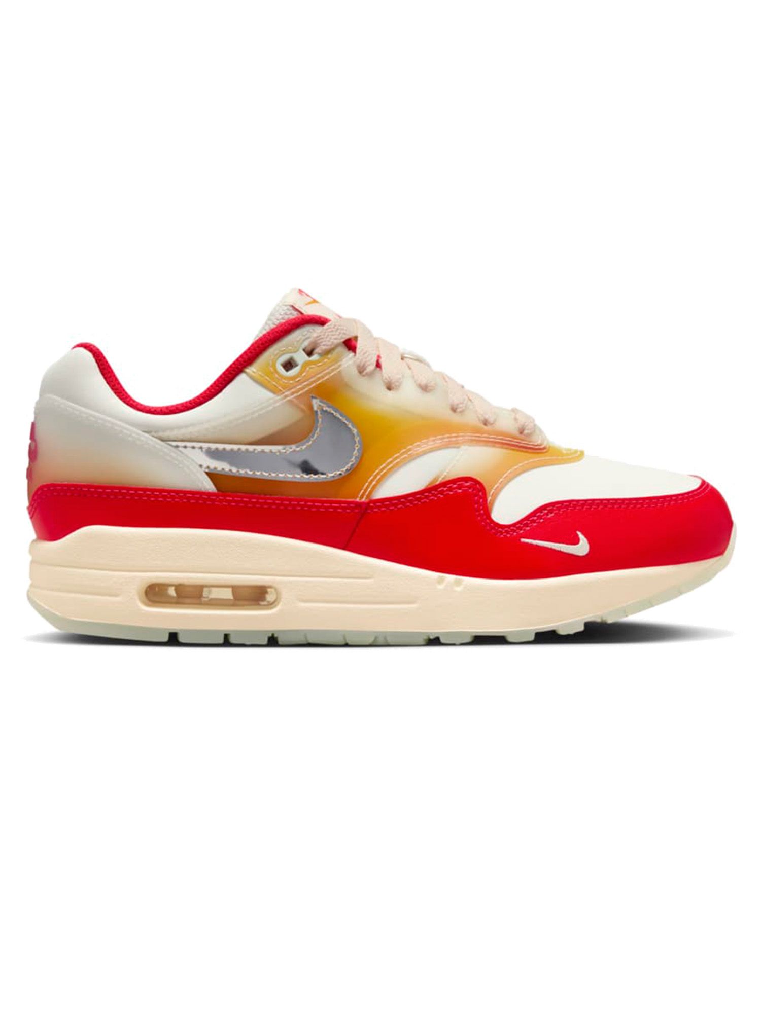 Zapatillas Deportivas Nike Air Max Blancas Con Naranja Zapatillas