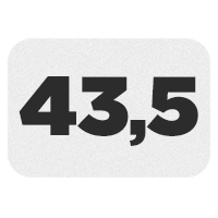 talle 43,5